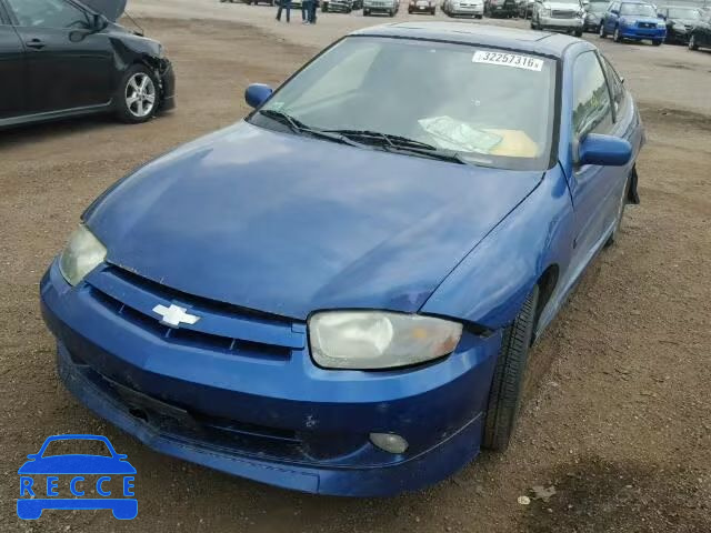 2003 CHEVROLET CAVALIER L 1G1JH12F237204890 зображення 1