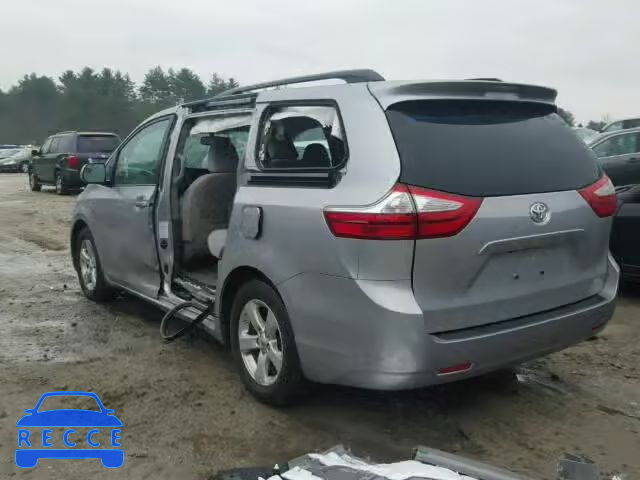 2015 TOYOTA SIENNA LE 5TDKK3DC7FS561116 image 2