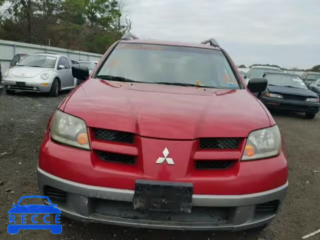 2004 MITSUBISHI OUTLANDER JA4LX31F34U045827 image 9