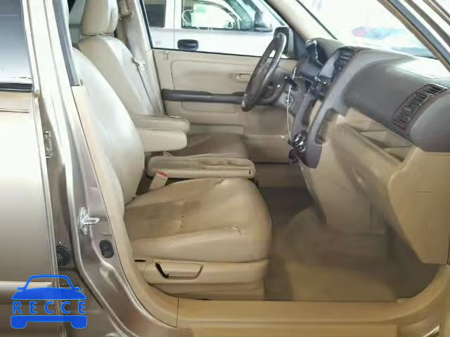 2005 HONDA CR-V SE SHSRD78985U323172 зображення 4