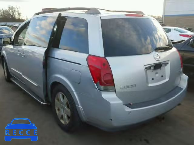 2004 NISSAN QUEST S/SE 5N1BV28U04N353923 image 2