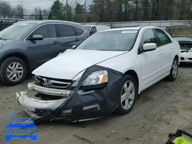 2007 HONDA ACCORD EX 1HGCM65517A000572 image 1