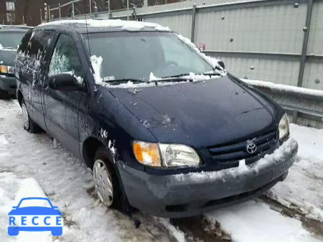 2001 TOYOTA SIENNA CE 4T3ZF19C11U370671 image 0