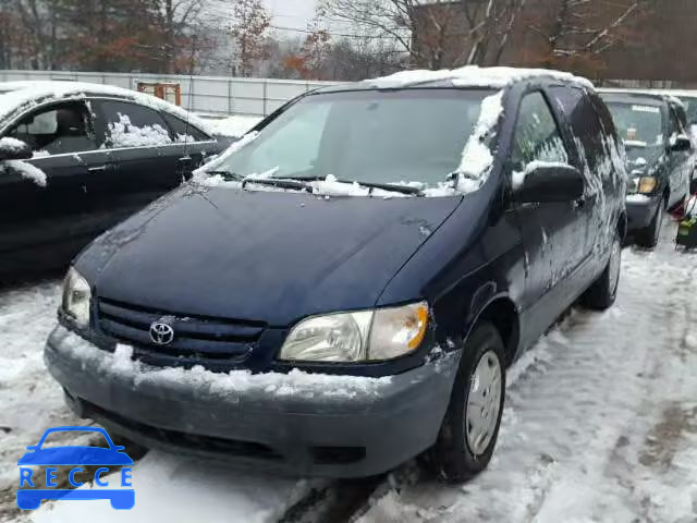 2001 TOYOTA SIENNA CE 4T3ZF19C11U370671 image 1