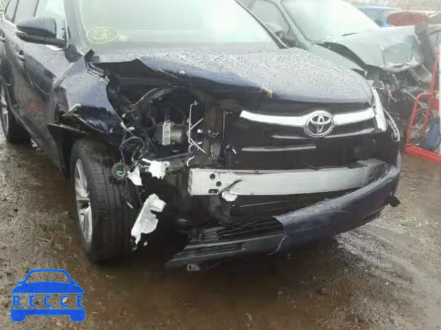 2014 TOYOTA HIGHLANDER 5TDBKRFH5ES007776 image 9