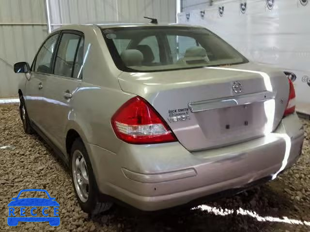 2007 NISSAN VERSA S/SL 3N1BC11E27L443833 image 2