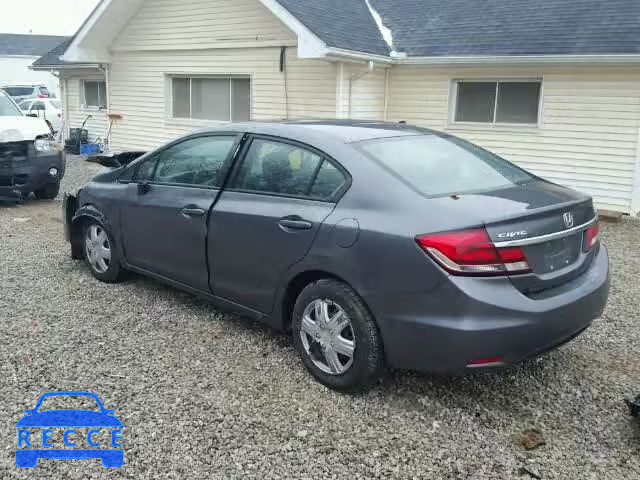 2013 HONDA CIVIC LX 19XFB2F54DE004083 image 2