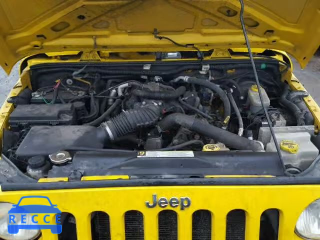 2009 JEEP WRANGLER X 1J4FA24139L735924 image 6