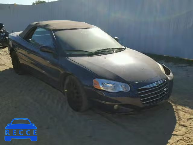 2005 CHRYSLER SEBRING TO 1C3EL55R35N655799 зображення 0