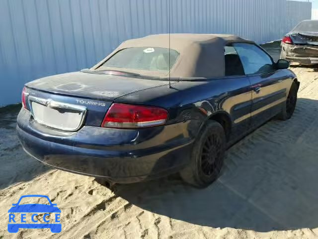 2005 CHRYSLER SEBRING TO 1C3EL55R35N655799 зображення 3