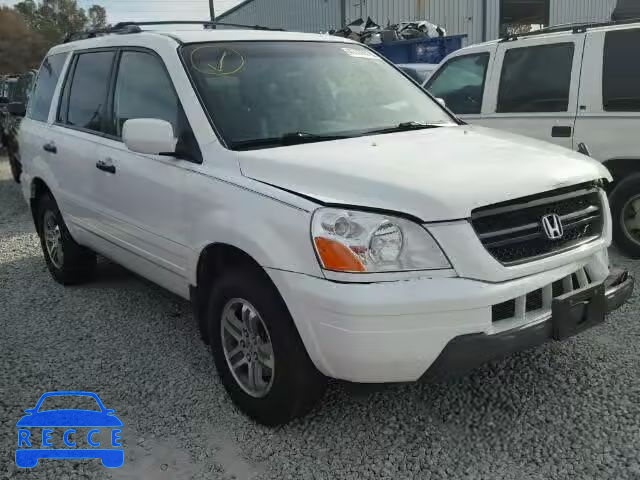 2004 HONDA PILOT EXL 5FNYF18684B010198 image 0