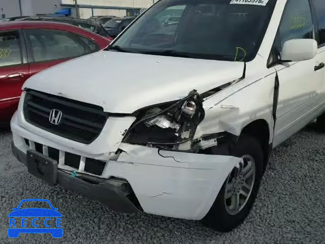 2004 HONDA PILOT EXL 5FNYF18684B010198 image 8