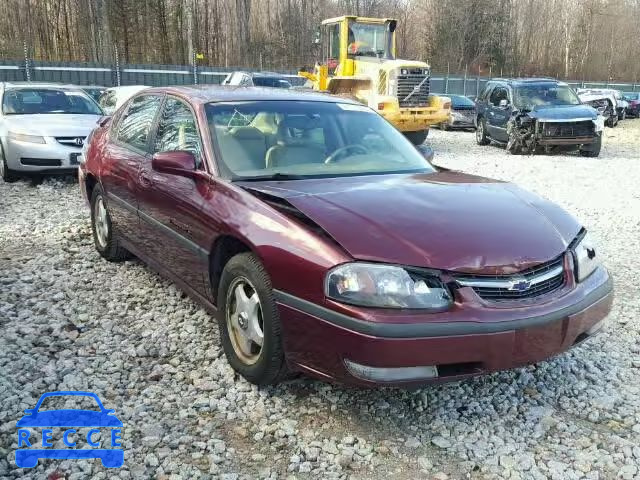 2001 CHEVROLET IMPALA LS 2G1WH55K819142462 image 0