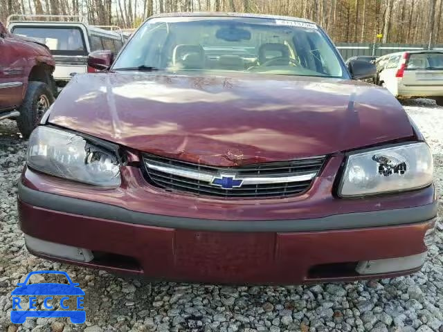 2001 CHEVROLET IMPALA LS 2G1WH55K819142462 image 8