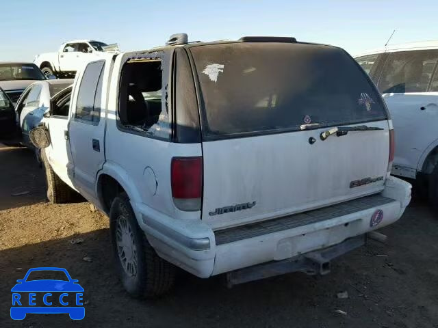 1995 GMC JIMMY 1GKDT13W4S2552739 image 2