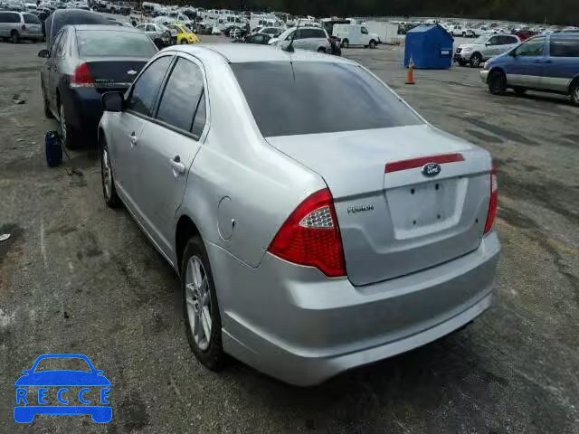 2011 FORD FUSION S 3FAHP0GA0BR337581 image 2