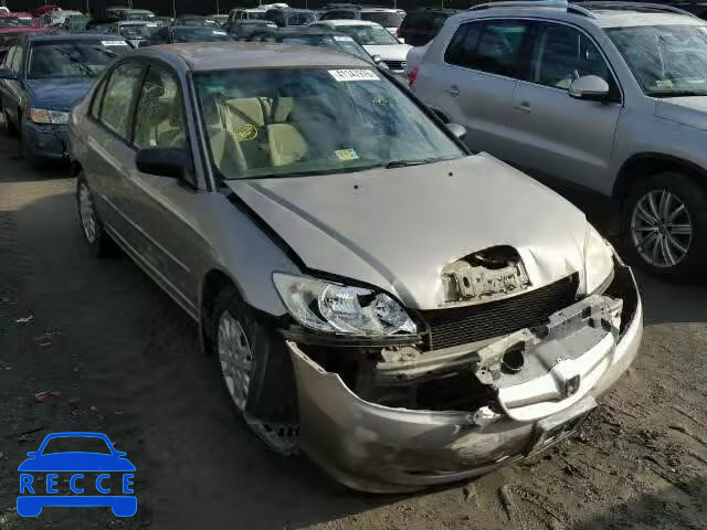 2004 HONDA CIVIC LX 2HGES16574H591780 image 0