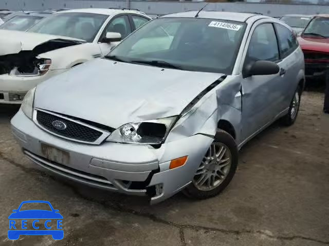 2007 FORD FOCUS ZX3 1FAFP31N37W124245 image 1