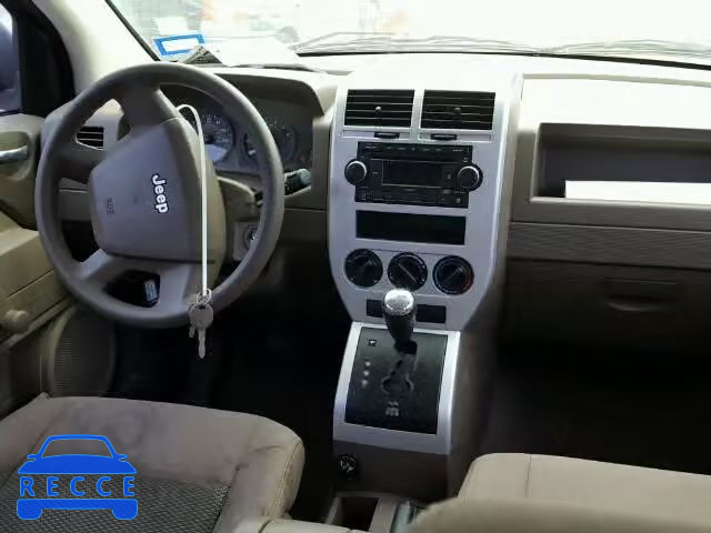 2008 JEEP COMPASS SP 1J8FT47W18D562232 зображення 8