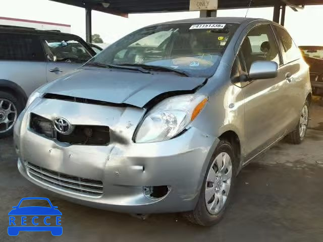 2007 TOYOTA YARIS JTDJT923675081980 image 1