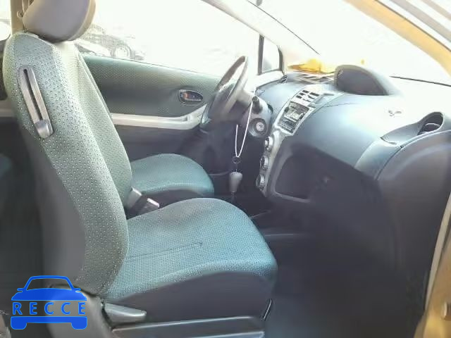 2007 TOYOTA YARIS JTDJT923675081980 image 4