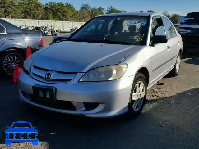 2004 HONDA CIVIC DX V 2HGES16304H626609 зображення 1