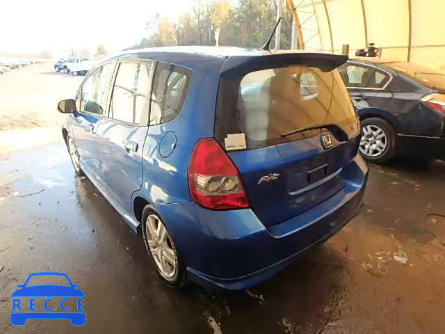 2008 HONDA FIT SPORT JHMGD38618S071011 image 2