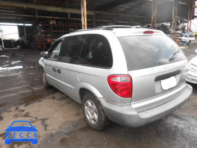 2001 DODGE CARAVAN SE 1B4GP253X1B207667 Bild 2