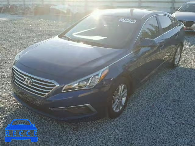 2015 HYUNDAI SONATA SE 5NPE24AF6FH201147 зображення 1