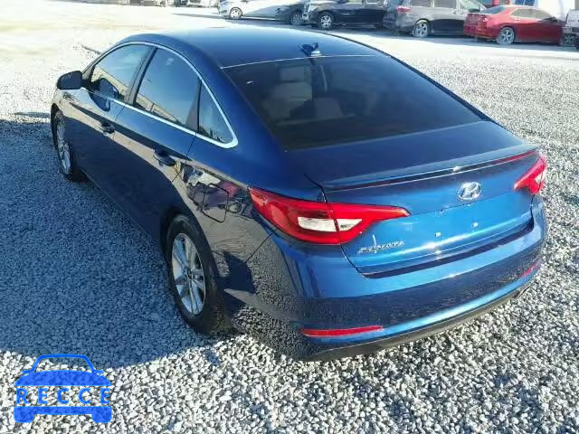 2015 HYUNDAI SONATA SE 5NPE24AF6FH201147 image 2