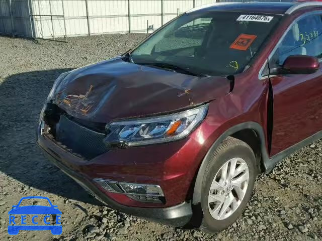 2015 HONDA CR-V EX-L 2HKRM4H75FH607351 image 9