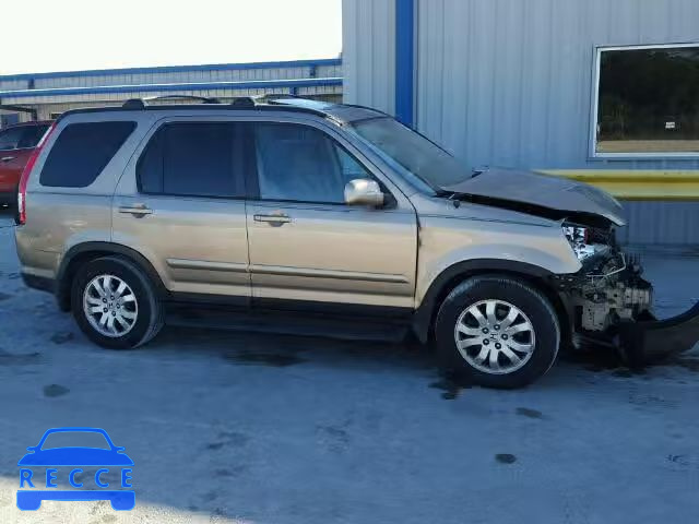 2005 HONDA CR-V SE SHSRD789X5U311590 зображення 8