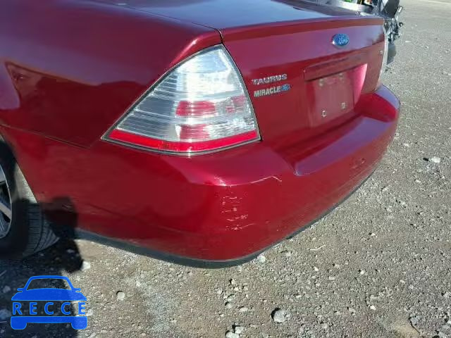 2008 FORD TAURUS SEL 1FAHP24W18G160583 зображення 9