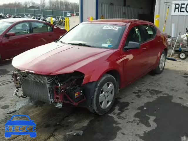2009 DODGE AVENGER SE 1B3LC46B49N563378 image 1