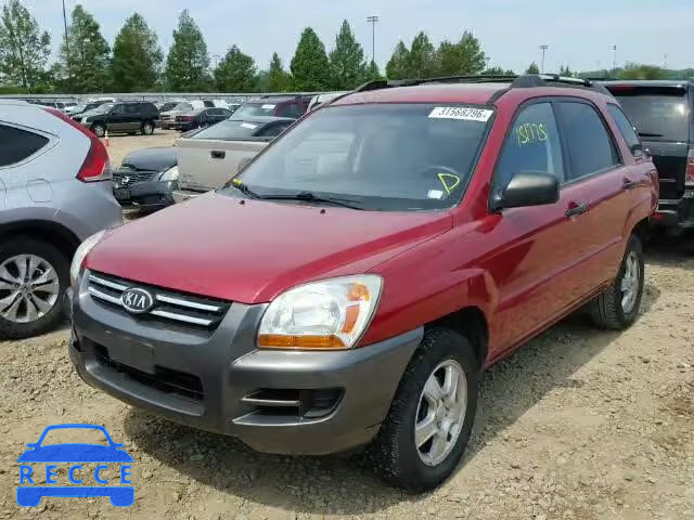 2008 KIA SPORTAGE L KNDJF724787481041 image 1