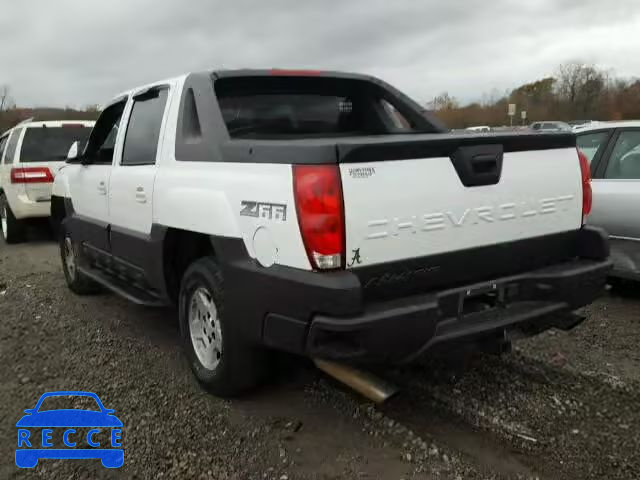 2004 CHEVROLET AVALANCHE 3GNEC12T04G110405 зображення 2