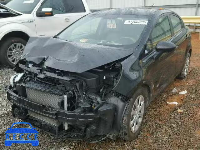 2015 KIA RIO LX KNADM4A36F6431273 image 1