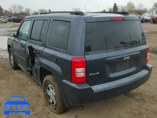 2008 JEEP PATRIOT SP 1J8FF28W38D657840 image 2