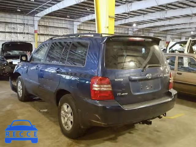 2002 TOYOTA HIGHLANDER JTEHF21AX20083570 image 2