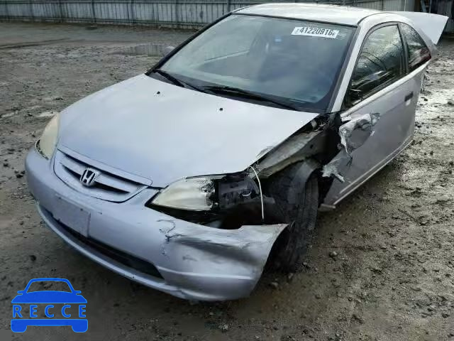 2002 HONDA CIVIC HX 1HGEM21792L042364 Bild 1