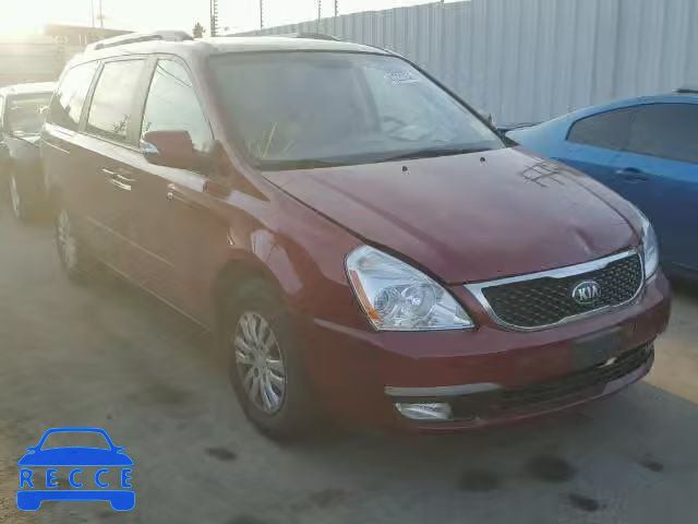 2014 KIA SEDONA LX KNDMG4C76E6573535 image 0