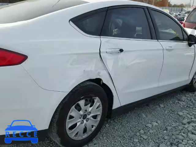 2014 FORD FUSION S 3FA6P0G73ER260625 image 9