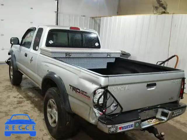 2001 TOYOTA TACOMA XTR 5TEWN72N31Z800354 image 2