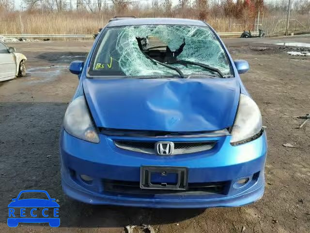 2008 HONDA FIT SPORT JHMGD38608S012418 image 9