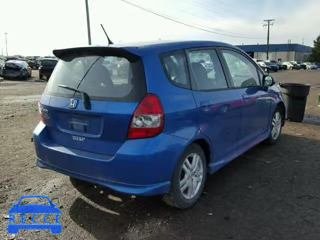 2008 HONDA FIT SPORT JHMGD38608S012418 image 3