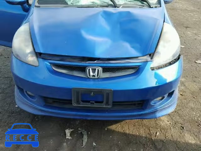 2008 HONDA FIT SPORT JHMGD38608S012418 image 8