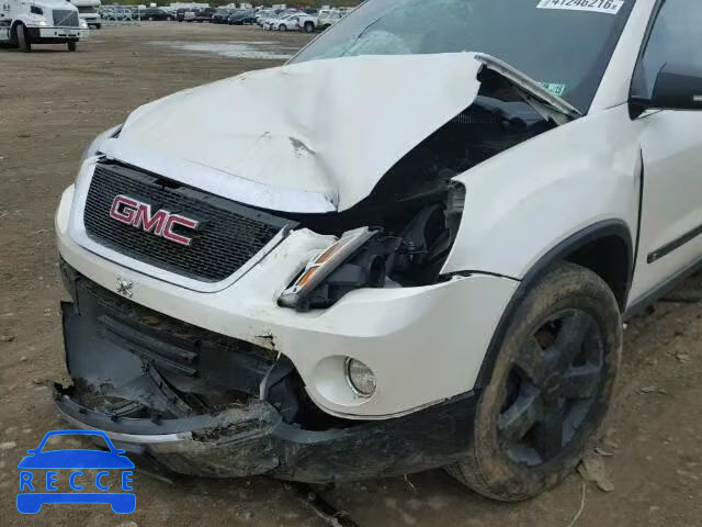 2009 GMC ACADIA SLT 1GKEV23D69J145198 image 9