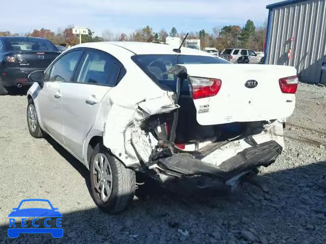 2013 KIA RIO LX KNADM4A32D6218852 зображення 2