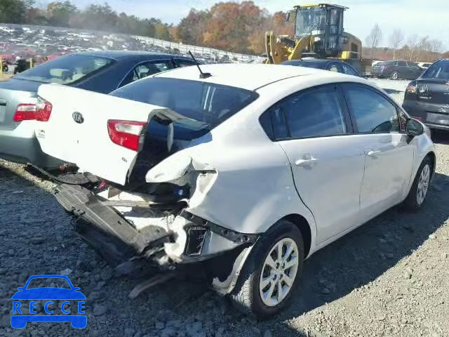 2013 KIA RIO LX KNADM4A32D6218852 зображення 3