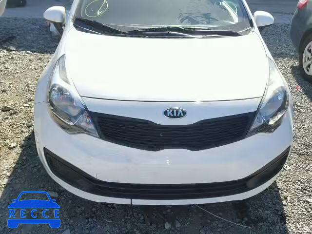 2013 KIA RIO LX KNADM4A32D6218852 зображення 8